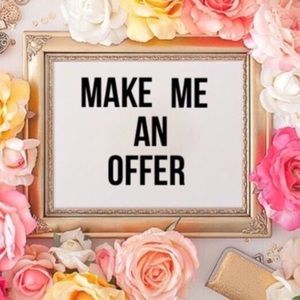Love item but not the price? Open to offers!!